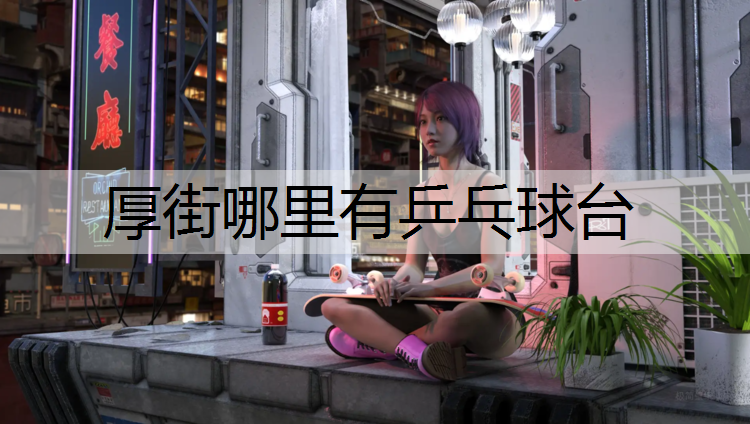 厚街哪里有乒乓球台